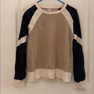 J.Crew Colorblock Sweatshirt